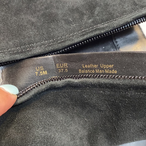 Sam Edelman woman’s black suede ankle zip up bootie size 7.5 - Picture 4 of 11